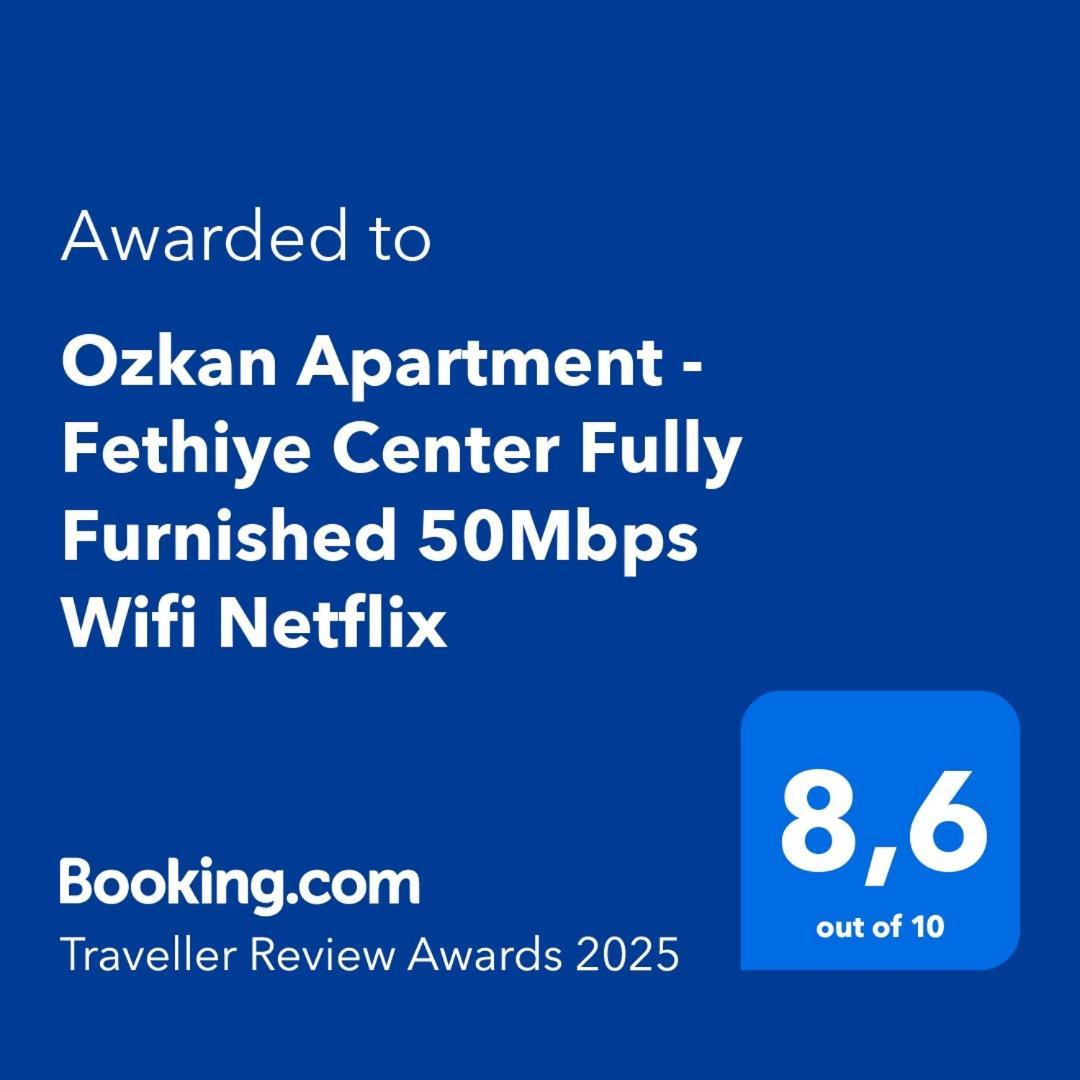 Ozkan Apartment - Fethiye Center Fully Furnished 50Mbps Wifi Netflix Ngoại thất bức ảnh